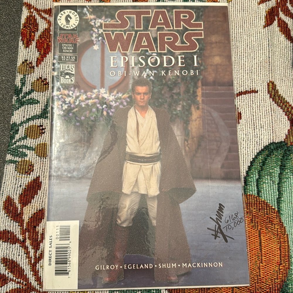 Authentic Star Wars Episode 1 Obi-Wan Kenobi Comic